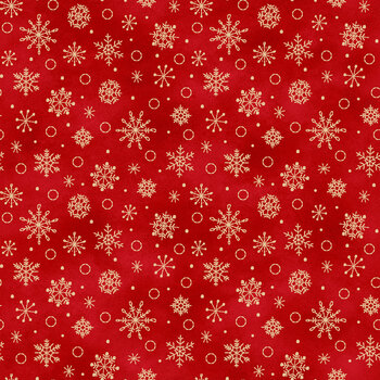 Christmastime MAS11096-R Red by Robin Kingsley for Maywood Studio, Image