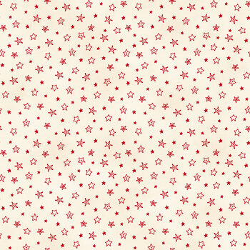 Christmastime MAS11098-ER Cream by Robin Kingsley for Maywood Studio, Image