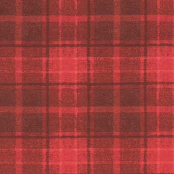Snowtop Mountain Flannel MASF10896-R2 Red by Bonnie Sullivan for Maywood Studio
