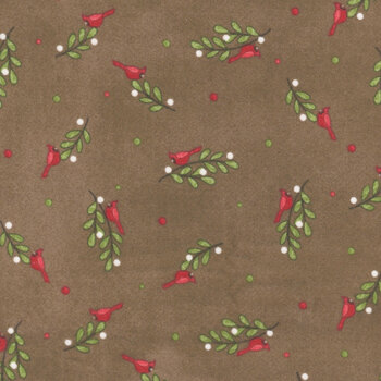 Snowtop Mountain Flannel MASF11164-A Brown by Bonnie Sullivan for Maywood Studio