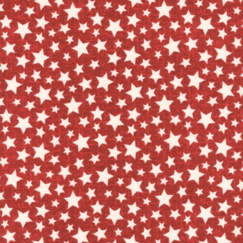 Snowtop Mountain Flannel MASF11165-R Red by Bonnie Sullivan for Maywood Studio