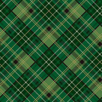Poinsettias at Christmas CF17633-GREEN by Jennifer Bosworth for Riley Blake Designs, Image