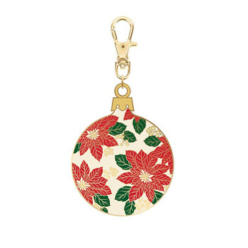 Christmas Ball Ornament Enamel Charm, Image
