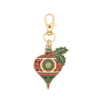Christmas Finial Ornament Enamel Charm