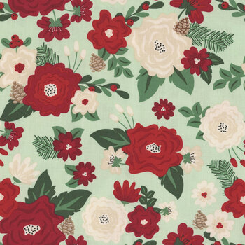 Evergreen Wishes C17810-MINT by Traci Reed for Riley Blake Designs