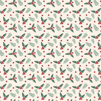 Evergreen Wishes C17814-CREAM by Traci Reed for Riley Blake Designs, Image