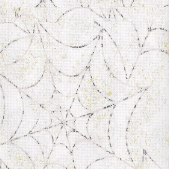 Fabric Flair - White Cobwebs 14ct Aida Cloth 18