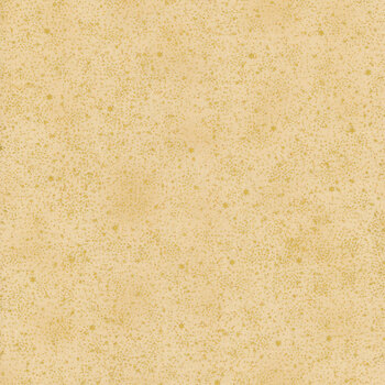 Stof Christmas 2026 - Snow Crystals 4593-209 Tan/Gold Small Dots and Stars by Stof Fabrics, Image