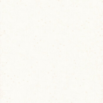 Stof Christmas 2026 - Snow Crystals 4593-119 White/Pearl Ornaments and Stars by Stof Fabrics, Image