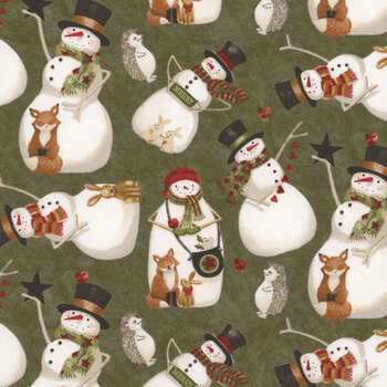 Northern Christmas C17831-GREEN by Teresa Kogut for Riley Blake Designs