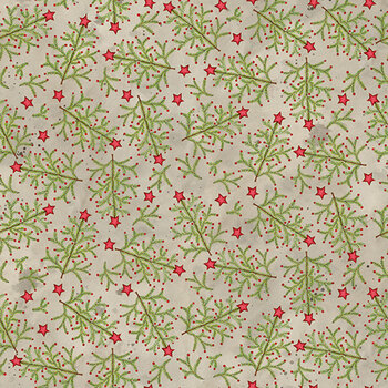 Northern Christmas C17832-NEUTRAL by Teresa Kogut for Riley Blake Designs, Image