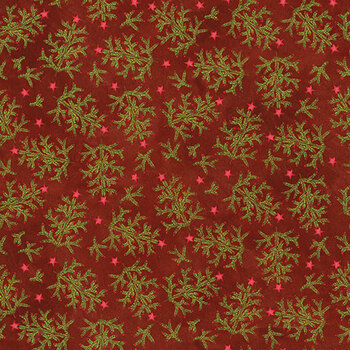 Northern Christmas C17832-RED by Teresa Kogut for Riley Blake Designs, Image