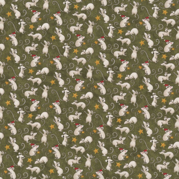 Northern Christmas C17833-GREEN by Teresa Kogut for Riley Blake Designs
