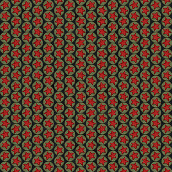Northern Christmas C17834-BLACK by Teresa Kogut for Riley Blake Designs, Image