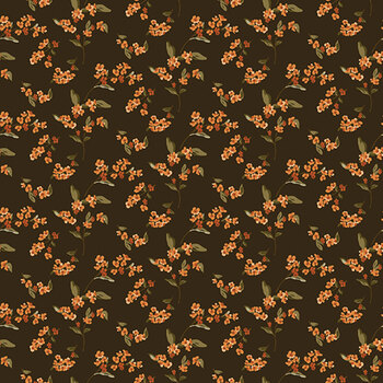 Bountiful C17865-MOCHA by Sandy Gervais for Riley Blake Designs, Image