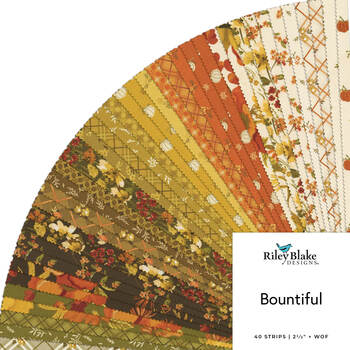 Bountiful  2.5" Rolie Polie Sandy Gervais for Riley Blake Designs