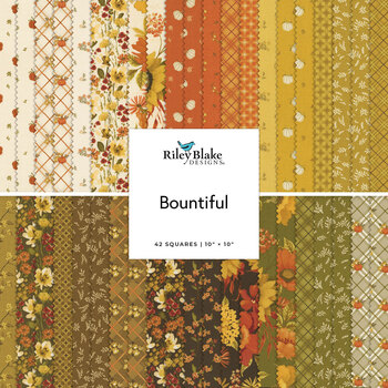 Bountiful  10" Stacker Sandy Gervais for Riley Blake Designs
