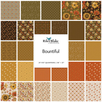 Bountiful  27 FQ Set by Sandy Gervais for Riley Blake Designs, Image