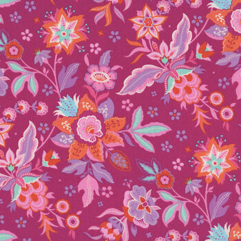 Kipling Gardens C17880-FUCHSIA by Lily Ashbury for Riley Blake Designs