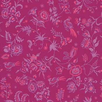 Kipling Gardens C17882-FUCHSIA by Lily Ashbury for Riley Blake Designs