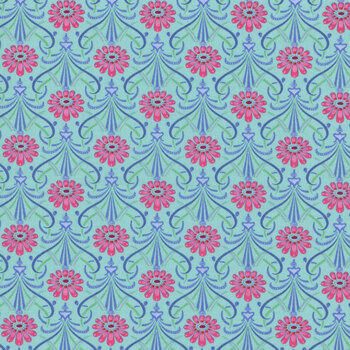 Kipling Gardens C17883-BLUE by Lily Ashbury for Riley Blake Designs