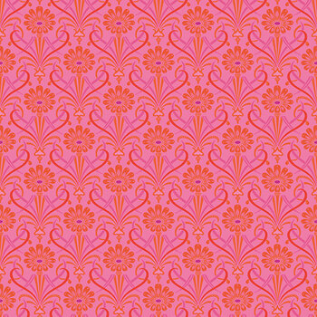 Kipling Gardens C17883-HOTPINK by Lily Ashbury for Riley Blake Designs, Image