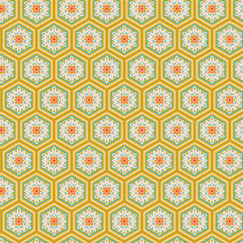 Kipling Gardens C17884-CURRY by Lily Ashbury for Riley Blake Designs, Image