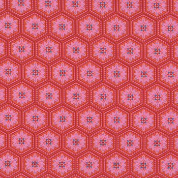 Kipling Gardens C17884-SUNSET by Lily Ashbury for Riley Blake Designs