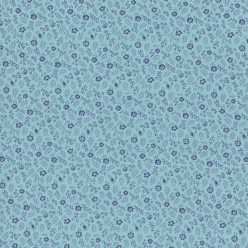 Kipling Gardens C17886-BLUE by Lily Ashbury for Riley Blake Designs