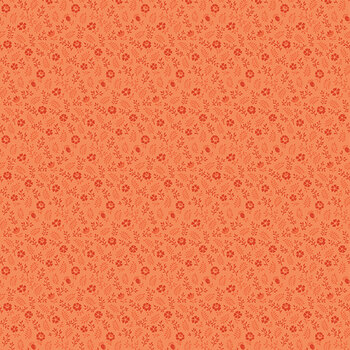 Kipling Gardens C17886-ORANGE by Lily Ashbury for Riley Blake Designs, Image