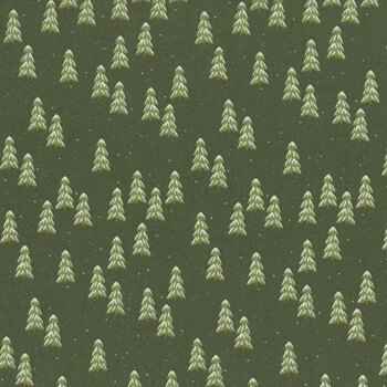More Christmas Wishes C16556-FOREST by Riley Blake Designs, Image