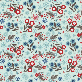 A Perfect Winter C17991-POWDER by Lori Whitlock for Riley Blake Designs