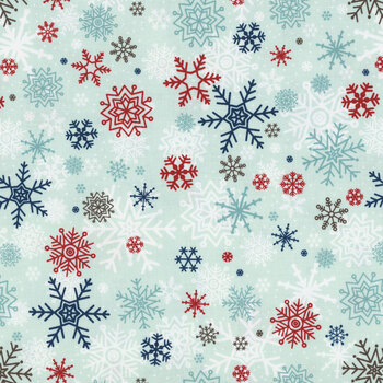 A Perfect Winter C17992-POWDER by Lori Whitlock for Riley Blake Designs