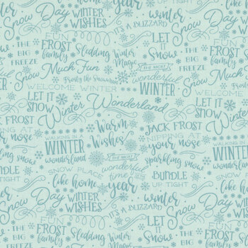 A Perfect Winter C17993-POWDER by Lori Whitlock for Riley Blake Designs