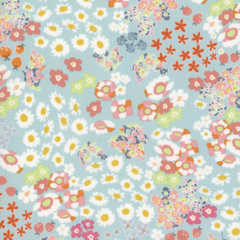 Cotton Nook C17971-AQUA by Minki Kim for Riley Blake Designs
