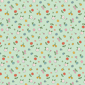 Cotton Nook C17974-MINT by Minki Kim for Riley Blake Designs, Image