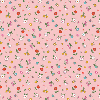 Cotton Nook C17974-PINK by Minki Kim for Riley Blake Designs, Image