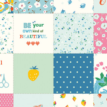 Cotton Nook C17978-BLUE by Minki Kim for Riley Blake Designs, Image