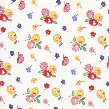 Dear Sweethearts C18092-WHITE by American Jane for Riley Blake Designs