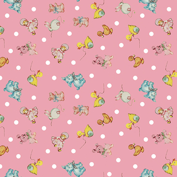 Dear Sweethearts C18093-PINK by American Jane for Riley Blake Designs, Image
