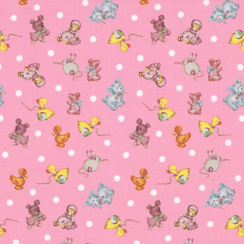 Dear Sweethearts C18093-PINK by American Jane for Riley Blake Designs