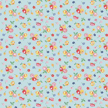 Dear Sweethearts C18094-BLUE by American Jane for Riley Blake Designs, Image