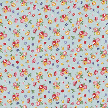 Dear Sweethearts C18094-BLUE by American Jane for Riley Blake Designs