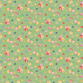 Dear Sweethearts C18094-GREEN by American Jane for Riley Blake Designs, Image