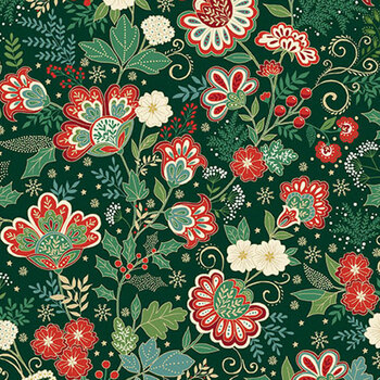 Adorn MU-213-G by Makower UK for Andover Fabrics, Image