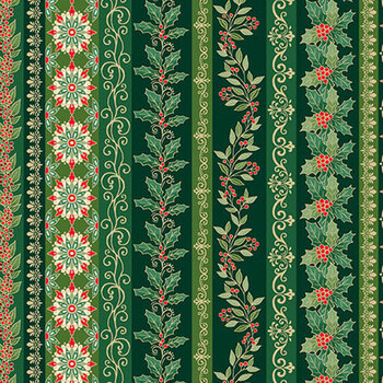 Adorn MU-218-G by Makower UK for Andover Fabrics, Image