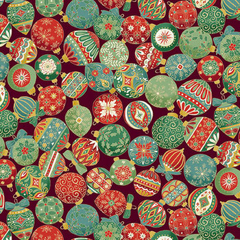 Adorn MU-217-R9 by Makower UK for Andover Fabrics, Image