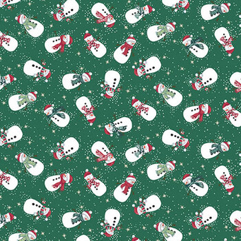 Country Christmas MU-232-G by Makower UK for Andover Fabrics, Image
