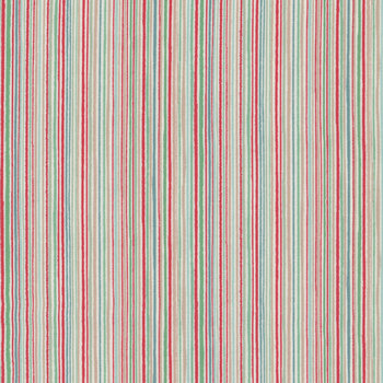 Country Christmas MU-237-Q Cream by Makower UK for Andover Fabrics