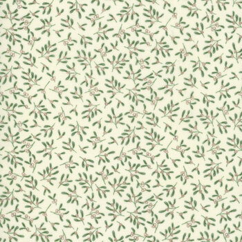 Country Christmas MU-235-Q Cream by Makower UK for Andover Fabrics